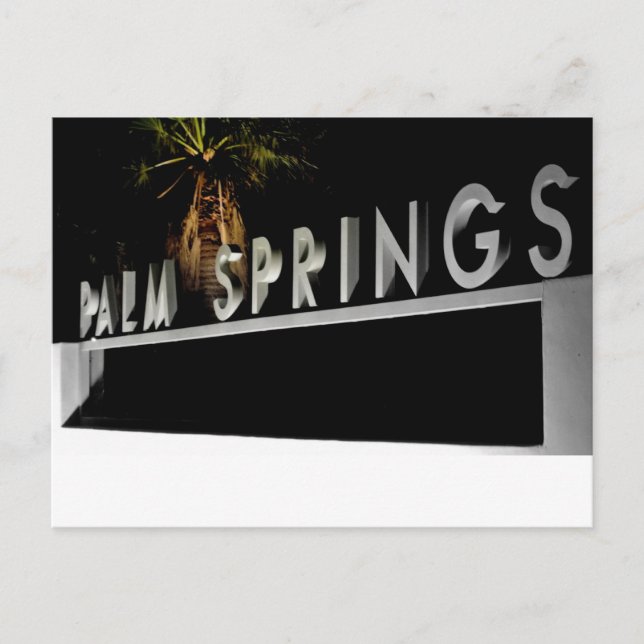 Palm Springs Post Cards (Front)