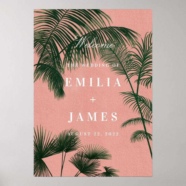 Palm Springs Poster Sign (Front)