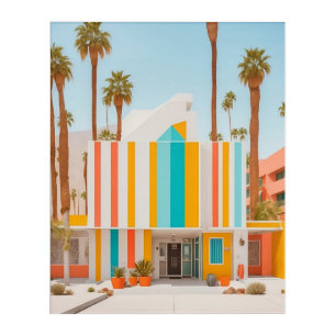 Palm Springs Retro Hotel 4 Acrylic Print