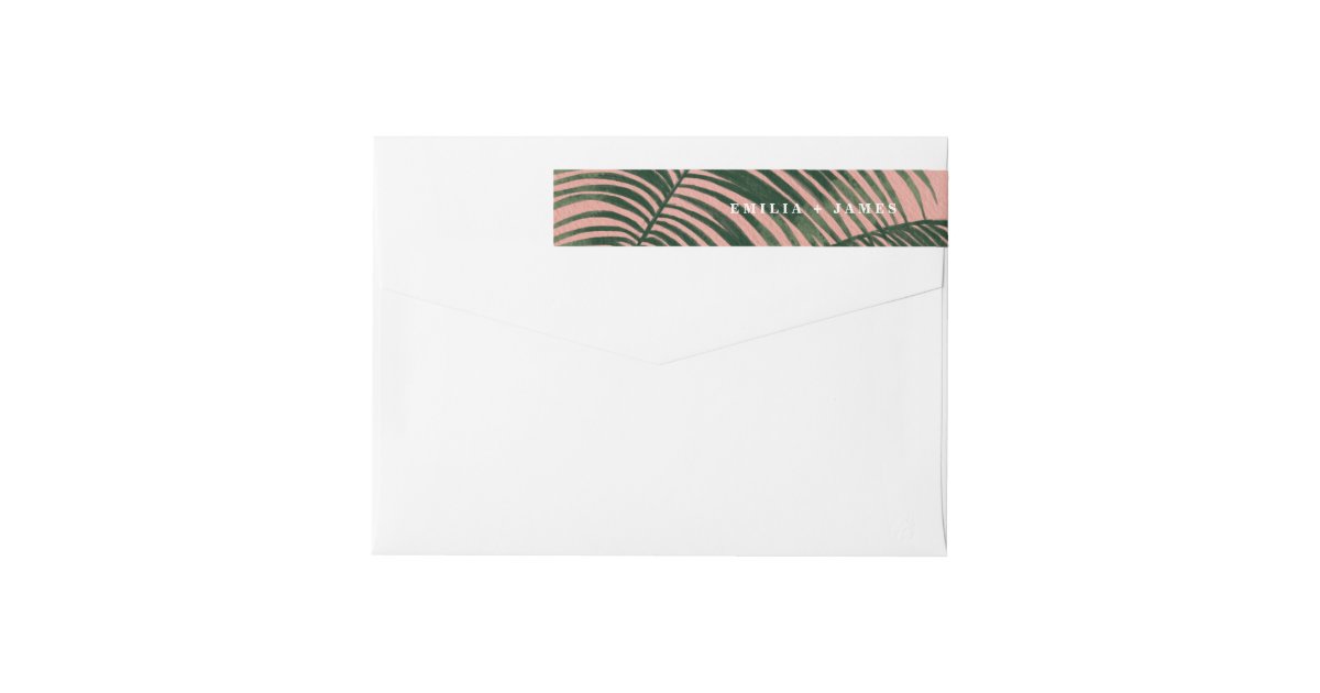 palm springs return address labels zazzlecom