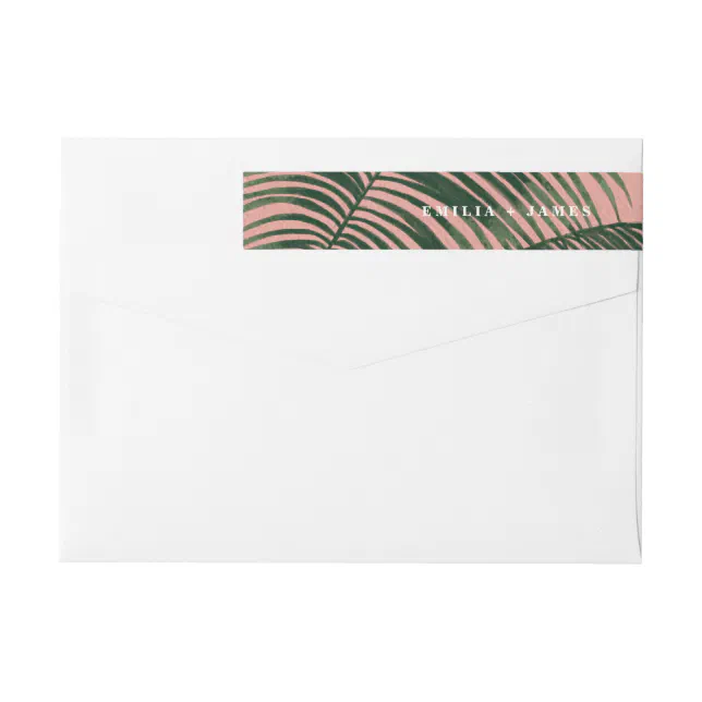 Palm Springs Return Address Labels Zazzle