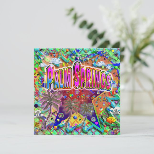 Palm Springs Risk Factor Card (Standing Front)