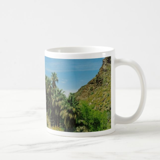 Palm Springs Scene Coffee Mug (Right)