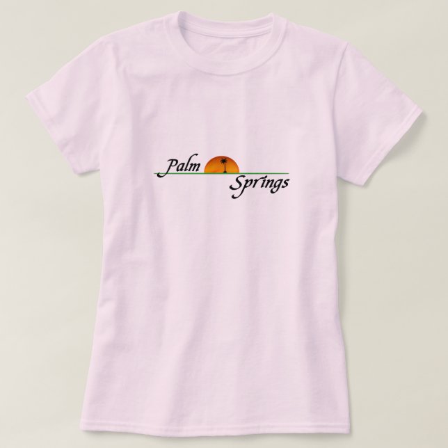 Palm Springs T-Shirt (Design Front)