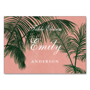 Palm Springs Table Place Card