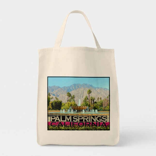 Palm Springs Tote Bag (Front)