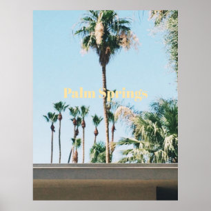 Palm Springs Travel Souvenir Poster