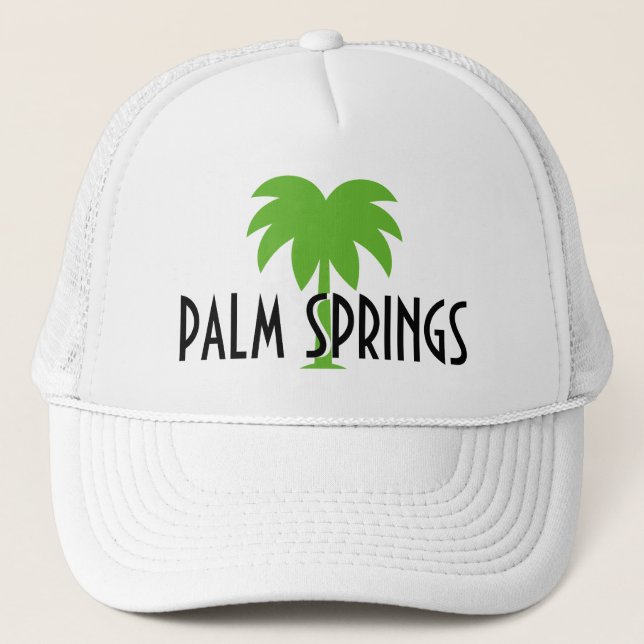 Palm Springs trucker hat (Front)