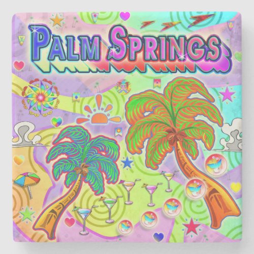 Palm Springs Vacation Target Coaster