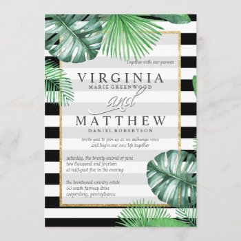 Palm Springs Wedding Invitation by party_depot at Zazzle