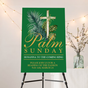 Palm Sunday Foam Board