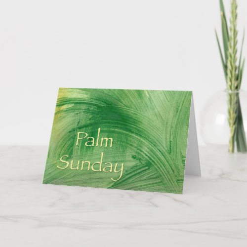 Palm Sunday Greeting card