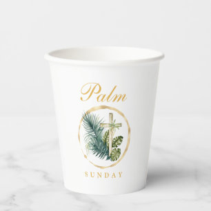 Palm Sunday Paper Cups