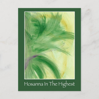 Palm Sunday Postcard