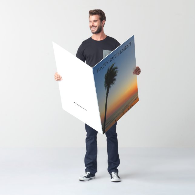 palm sunset oversized card (In Situ)