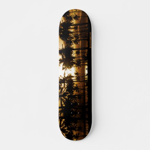 Palm Sunset Skateboard