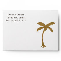 palm tree 5x7 envelopes