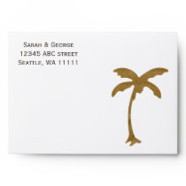 palm tree 5x7 envelopes