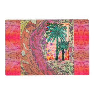 Palm Tree Abstract 17 Placemat