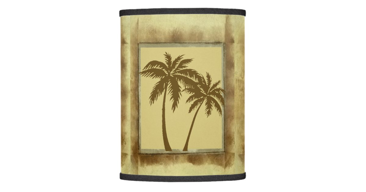 Palm Tree Antiqued Lamp Shade Zazzle Com Palm Tree Antiqued Lamp Shade Zazzle Com, Palm Tree Lamp Shades