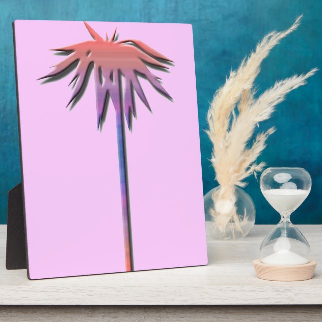 Palm Tree Art Plaque (Side)