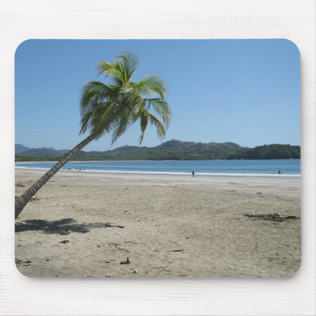 Palm Tree at the Beach Mouse Pad (Front)