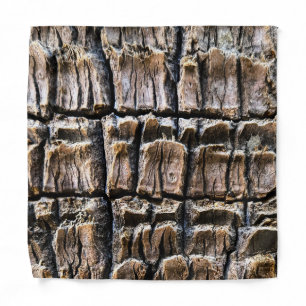Palm Tree Bark Bandana