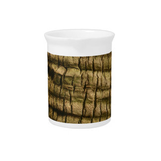 Palm Tree Bark Beverage Pitcher