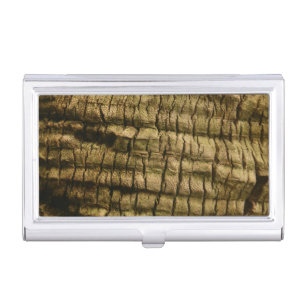 Palm Tree Bark Business Card Case