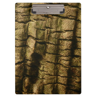 Palm Tree Bark Clipboard