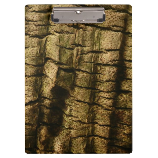 Palm Tree Bark Clipboard (Front)