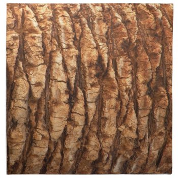 Palm Tree Bark Fabric Napkins by StriveDesigns at Zazzle