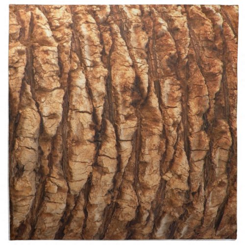 Palm Tree Bark Fabric Napkins