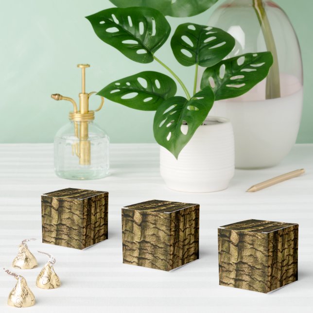 Palm Tree Bark Favor Boxes (Multiple)