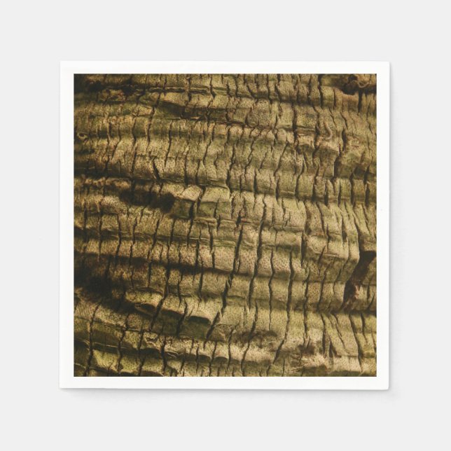 Palm Tree Bark Napkins (Front)