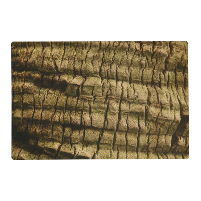 Palm Tree Bark Placemat (Front)