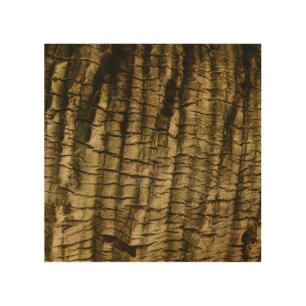 Palm Tree Bark Wood Wall Art