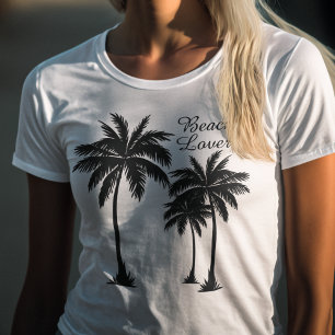Palm Tree Beach Lover Tropical T-Shirt