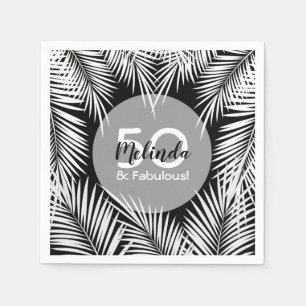 Palm Tree Birthday Napkins