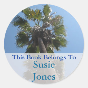 Palm Tree bookplate