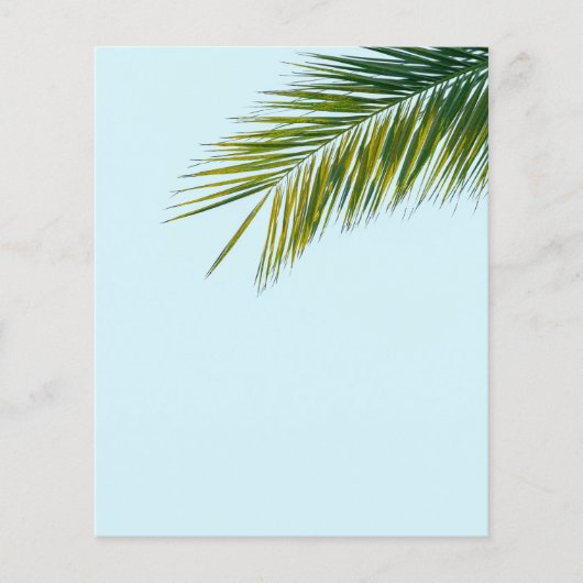 Palm tree branch (Front)