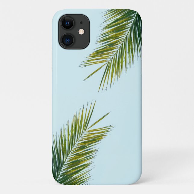 Palm tree branch Case-Mate iPhone case (Back)