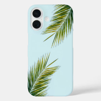 Palm tree branch iPhone 16 case