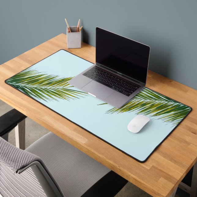 Palm tree branch desk mat (Office 2)
