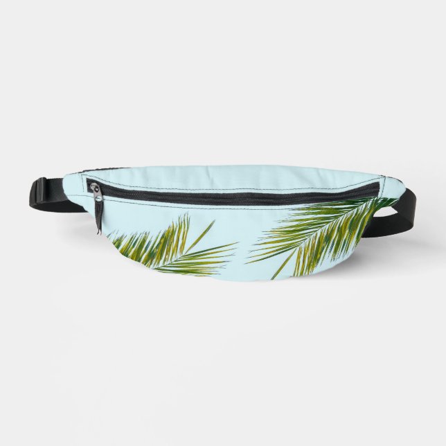Palm tree branch fanny pack (Front)