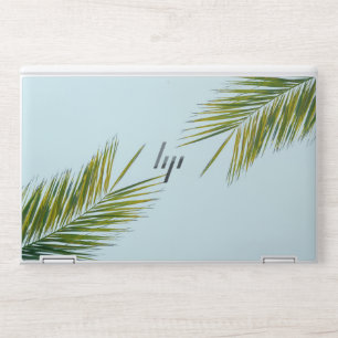 Palm tree branch HP laptop skin