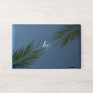 Palm tree branch HP laptop skin