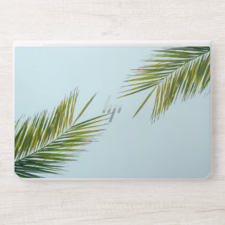 Palm tree branch HP laptop skin