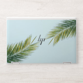 Palm tree branch HP laptop skin