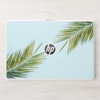 Palm tree branch HP laptop skin